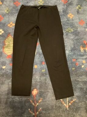 Eileen Fisher pristine brown ponte knit pants sz M